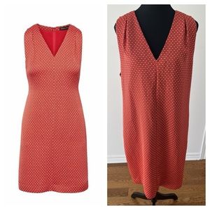 BANANA REPUBLIC Women Print Pleated-Shoulder Shift Dress